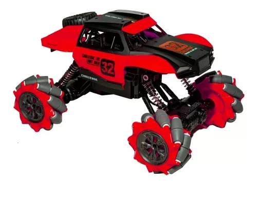 Carrinho de Controle Remoto Grande 4x4 RC Monster Truck Off-Road