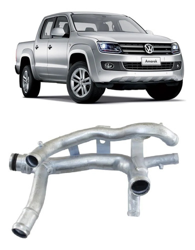 Tubo De Refrigeração Do Motor Vw Amarok 2.0 Tdi 2010...  