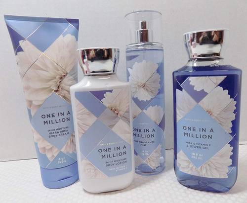 Bath And Body Works One In A Million - Juego De 4 Lociones P