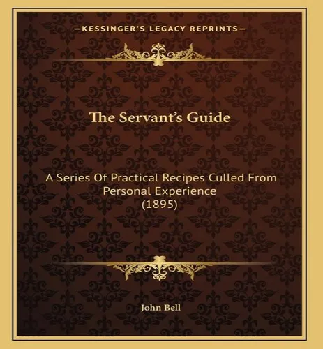 comprar Libro The Servant's Guide : A Series Of Practical Recipes...