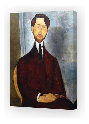 Cuadro 20x30cm Amedeo Modigliani Pintor Retrato Rostros M3