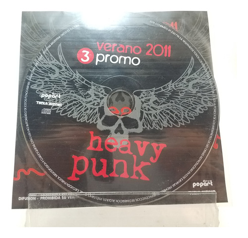Cd Pop Art Promo Heavy Punk Horcas Almafuerte 2 Minutos Ex