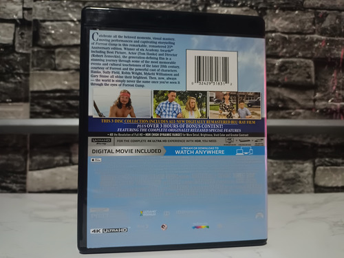 Película Forrest Gump 4k + Blu Ray