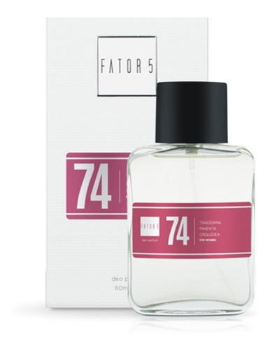 Perfume Fator 5 Nº74 - Feminino 60ml Volume Da Unidade 60 Ml