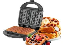 Comprar Wafflera Maquina Para Preparar Waffles Sokany 750w