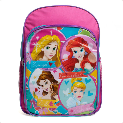 Mochila Ruz Niñas Rosa Princesas Escolar Outlet 110787