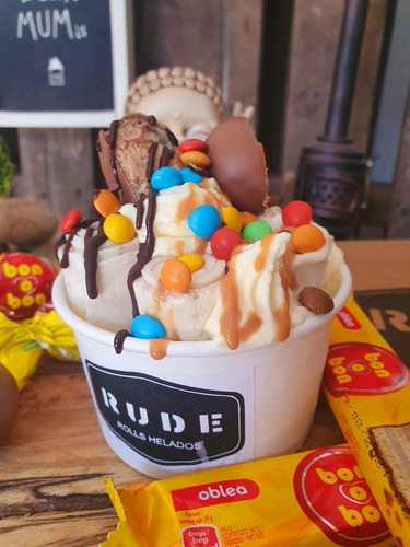 Imagen 2 de 6 de Máquina Y Emprendimiento Completo Helados Rolls Tailandes