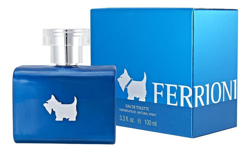 Perfume Ferrioniblue Terrier 100ml Cab.original Envio Gratis