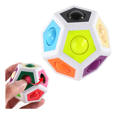 Cubo Yj Rainbow Ball Dodecaedro Nuevo Press Polygon