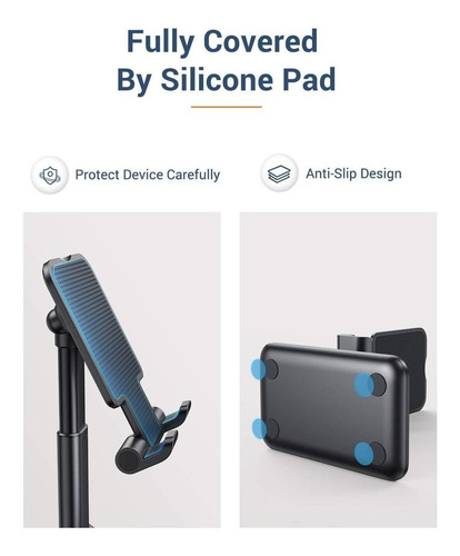 Suporte Para Telefone Móvel Suporte Para iPhone iPad Preto