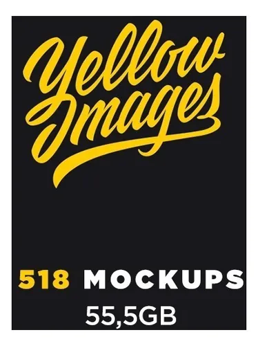 Download Yellow Mockup No Mercado Livre Brasil PSD Mockup Templates