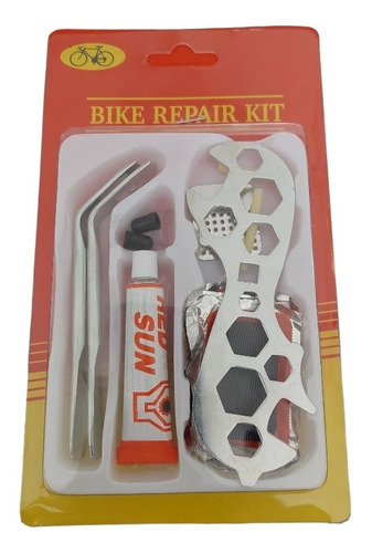 Kit Herramientas Reparación Bicicleta Pinchazo Llanta