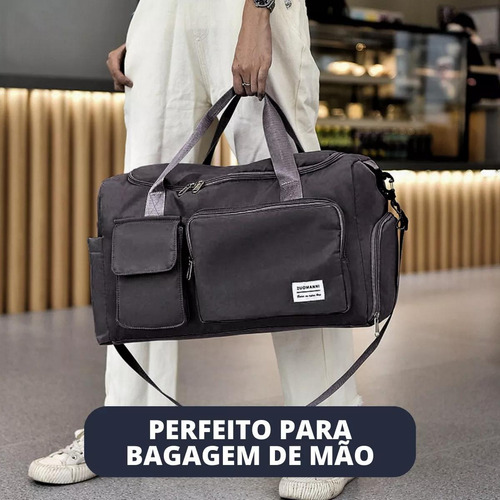 Bolsa Mala Transversal Feminina Academia Treino Blogueira