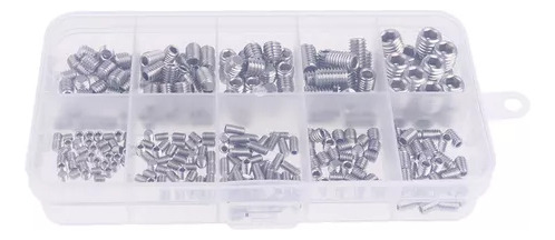 200 Tornillos Sin Cabeza Hexagonal De Cabeza Plana M3-m8 B