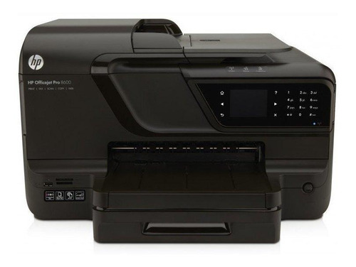 Impresora a color multifunción HP OfficeJet Pro 8600 con wifi negra 100V/240V