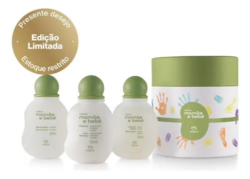 comprar Presente Natura Mamãe E Bebê Miniaturas (3 Produtos)