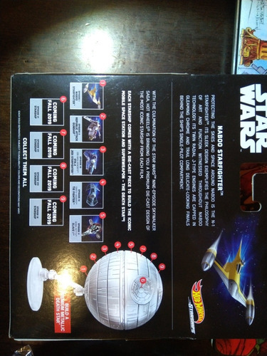 Hot Wheels Star Wars Conmemorativo Naboo Starfighter