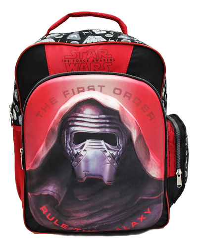 Mochila Primaria Star Wars Episodio Vii Kylo Ren Color Negro