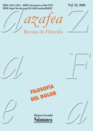 Azafea: Revista De Filosofia: Vol 22 -2020-