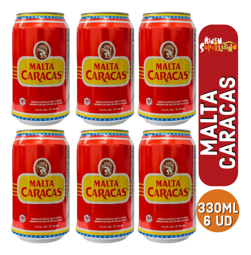 Bebida Malta Caracas 330ml