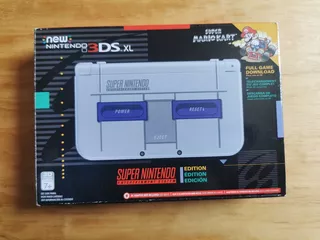 Nintendo New 3ds Xl Edición Especial Super Nintendo Remate