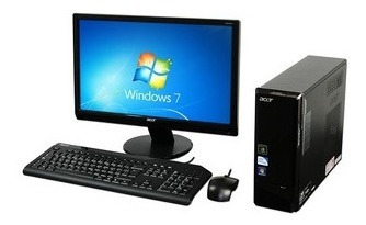 Imagen 1 de 1 de Computador De Escritorio Memoria 4gb Ddr3 Ssd 128gb