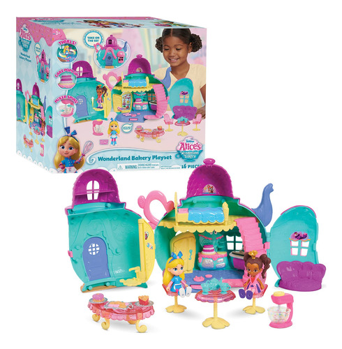 Just Play Alice's Wonderland Bakery Playset Exclusivo De Am.