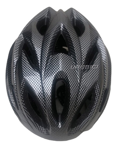 Casco De Ciclismo Homologado Estilo Carbono. Totem.