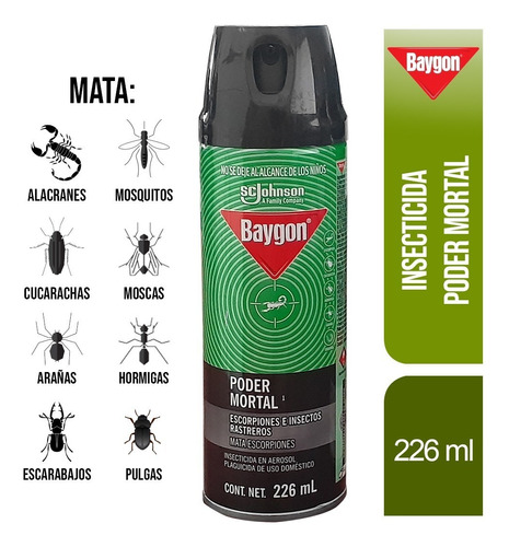 Baygon Poder Mortal 226ml