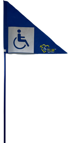 Tlm - Bandera De Seguridad Para Silla De Ruedas De 7 Pies De