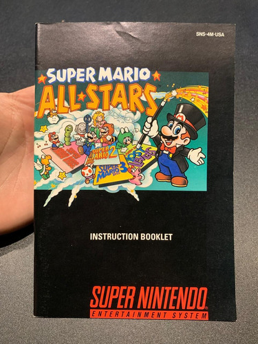 Super Mario All Stars Super Nintendo Snes (Usado)