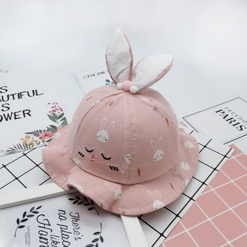 Sombrero De Protección Solar De Conejo De Dibujos Animados D