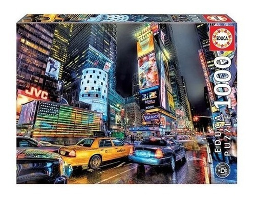 Imagen 1 de 1 de Puzzle New York Time Square 1000 Piezas