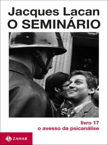 O Seminário, Livro 17, De Lacan, Jacques. Editora Zahar, Capa Mole Em Português