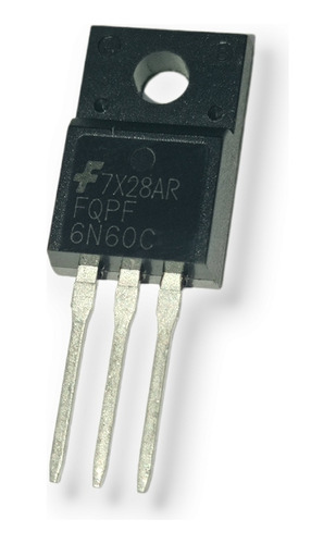 Fqpf6n60c Mosfet 6amp 600v Canal N To-220