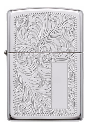 Encendedor Zippo Cromado Brillante Veneciano