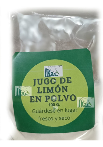 Jugo De Limón En Polvo 100 G