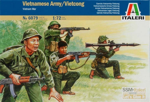 Ejército Vietnamita/soldados Del Vietcong Guerra De Vietna.