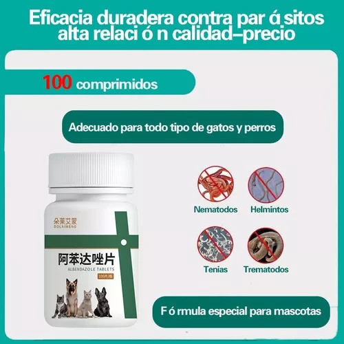V Comprimidos Para Parásitos Externos/internos De Perros