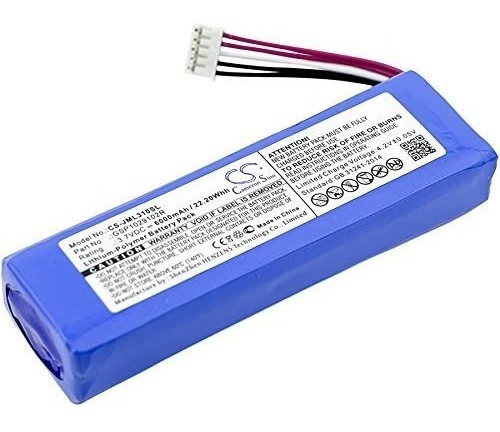 Batería P/ Parlante Jbl Charge 2 Plus Cameron Sino Jml310sl