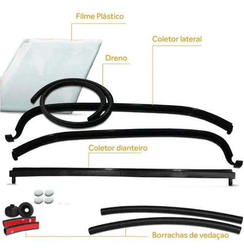 Kit Vedacao Agua Poeira Tampa Cacamba Toro 2016 À 2022