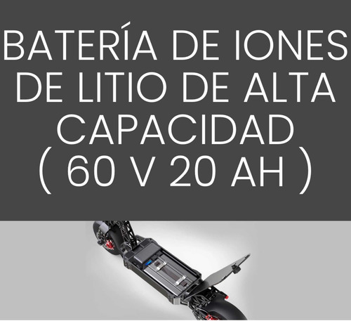 Scooter Eléctrico Mercane Mx60