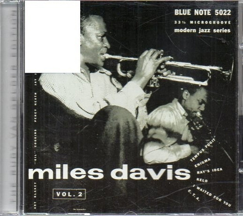 Miles Davis - Volume 2 Blue Note - Cd Made In Holland 