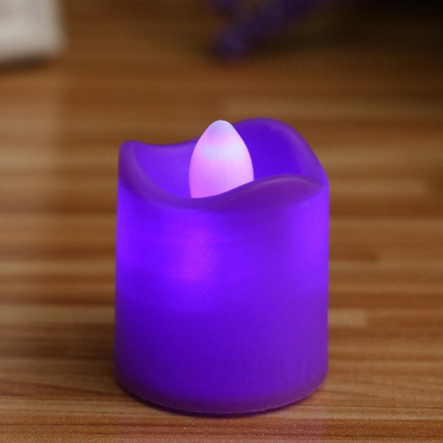 Velas De Colores Caja X 24 Und Eventos Bodas