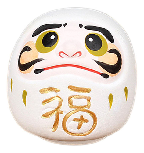 Figura De Arte De Cerámica Con Adorno De Muñeca Daruma En