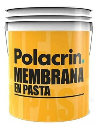 Polacrin Membrana En Pasta / Líquida X 10 Lts - Color Gris
