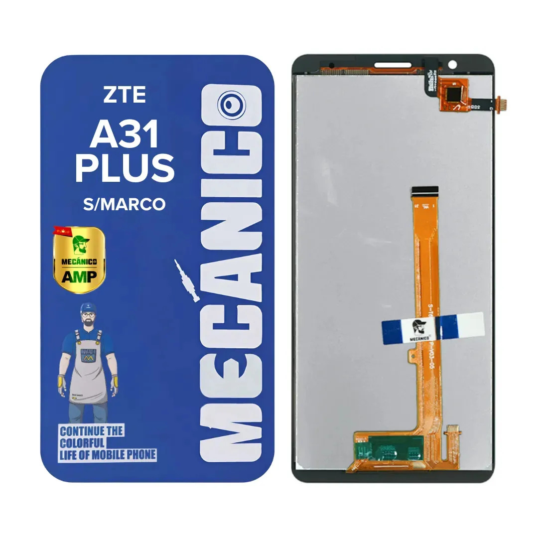 Modulo Compatible Zte Blade A31 Plus Sin Marco Incell Mecanico Pantalla Tactil Vidrio Frontal Repuesto Cambio Reparacion Flex Conector Celular Telefono Touch Screen Alta Premium Calidad Tecnico