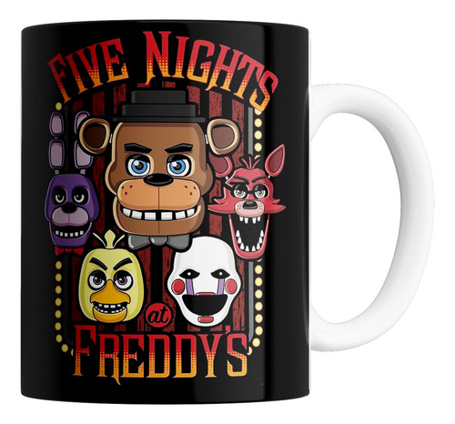 Taza De Cerámica - Five Nights At Freddy's (varios Modelos)