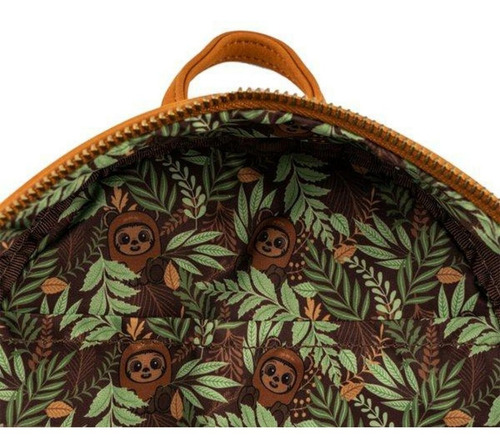 Imagen 2 de 2 de Loungefly Star Wars Wicket Footsie Cosplay Mini Backpack
