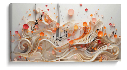 Canvas Lab Cuadro Música Y Árboles 6 150x100, Cecilia Flores